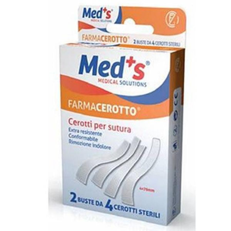 MEDS Cerotto Sutura 4x76 MEDS Cerotto Sutura 4x76