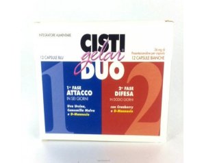Cistigelar Duo 12+12 Capsule Integratore Alimentare per il Benessere delle Vie Urinarie e in Caso di Cistite
