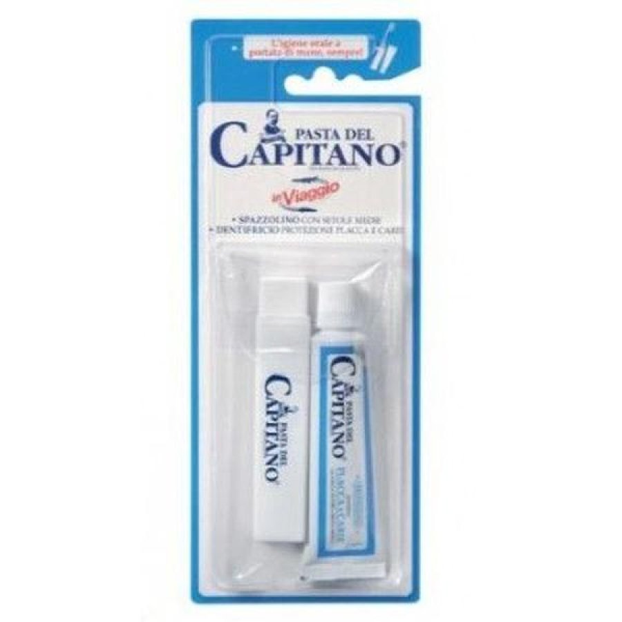 Pasta del Capitano Kit in Viaggio Spazzolino + Dentifricio Pasta del Capitano Kit in Viaggio Spazzolino + Dentifricio