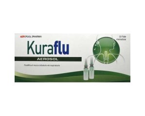Pool Pharma Kuraflu Aerosol Soluzione Isotonica Nebulizzabile 10 Fiale Monodose