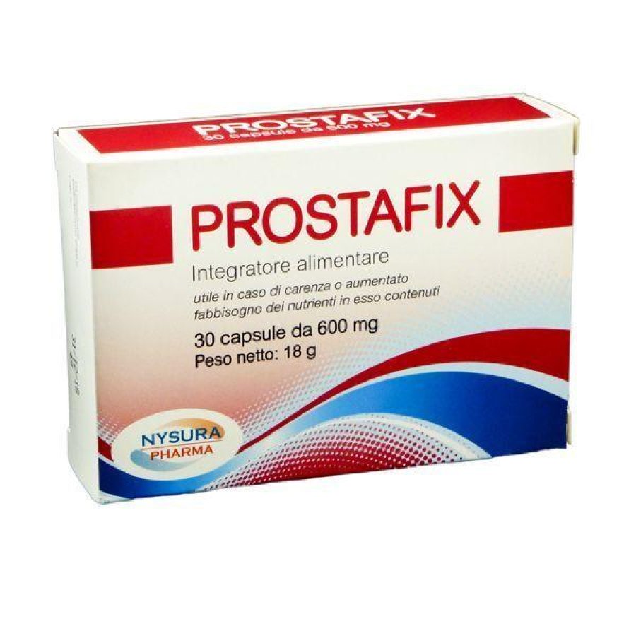 Prostafix 30 capsule integratore per il benessere della prostata Prostafix 30 capsule integratore per il benessere della prostata