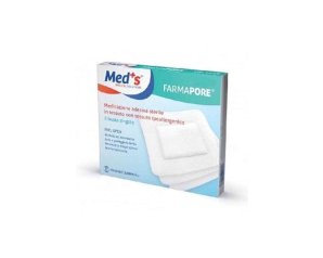 Med's Farmapore - Medicazione Adesiva Sterile 15 x 15 cm 5 medicazioni