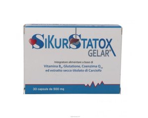 SIKURSTATOX Integratore Alimentare 30 Capsule da 500 mg per il Benessere dell’Organismo
