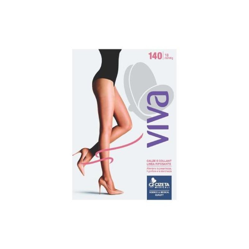 Collant donna 140 denari Viva colore 140 taglia 1 calze elastiche riposanti contenitive Collant donna 140 denari Viva colore 140 taglia 1 calze elastiche riposanti contenitive