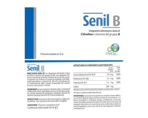 Senil B Integratore in Fiale Orali 5 Fiale da 10 ml Chrigen