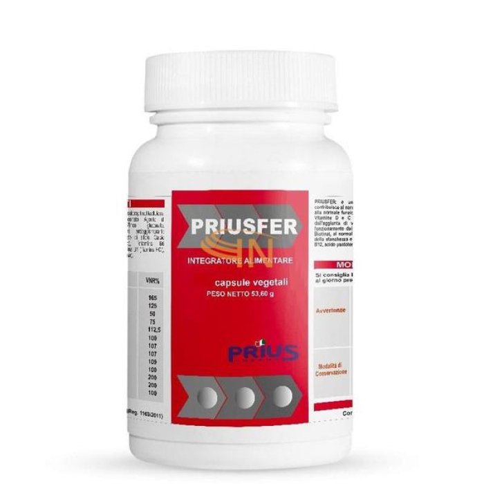 Prius Pharma Priusfer 30 Capsule Prius Pharma Priusfer 30 Capsule