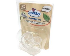 Mebby succhietto asimmetrico silicone 6+ Boy - succhietto fisiologico per bambini