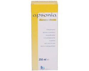 Apsonia shampoo/doccia cute secca 250 ml shampoo doccia per pelle secca