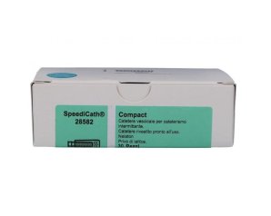 SpeediCath Compact Catetere Vescicale Femminile CH12 9 cm Pronto all’Uso 30 Pezzi