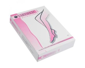 Varimed 4221 calza autoreggente da cotone 4 - calza a compressione graduata autoreggente