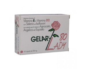 Gelar Lady Integratore Alimentare Donna 45 Capsule per Benessere Femminile e Equilibrio Ormonale