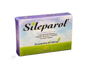 Sileparol 1200 mg 20 Compresse Rivestite per la Protezione del Fegato e il Sostegno della Funzione Epatica