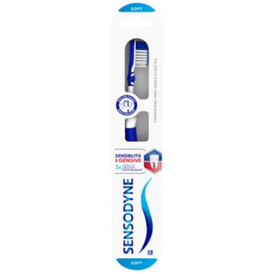 Sensodyne Sensibilità & Gengive Spazzolino Denti Sensibili Soft 1 Pezzo Sensodyne Sensibilità & Gengive Spazzolino Denti Sensibili Soft 1 Pezzo