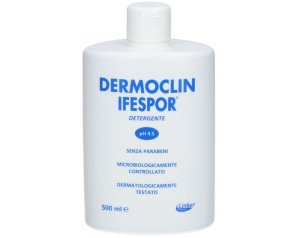 Dermoclin Ifespor Detergente Dermatologico 100 ml Trattamento Pelle Sensibile e Irritata