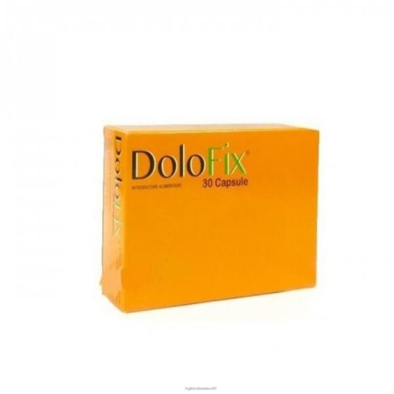 Dolofix 30 Capsule Integratore per Dolori Articolari e Muscolari, Mal di Schiena e Infiammazioni, Benessere di Ossa e Articolazioni Dolofix 30 Capsule Integratore per Dolori Articolari e Muscolari, Mal di Schiena e Infiammazioni, Benessere di Ossa e Articolazioni