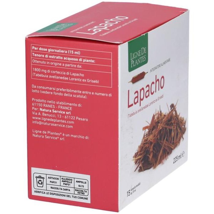 Lapacho Ligne de Plantes 15 fiale - integratore liquido a base di lapacho Lapacho Ligne de Plantes 15 fiale - integratore liquido a base di lapacho