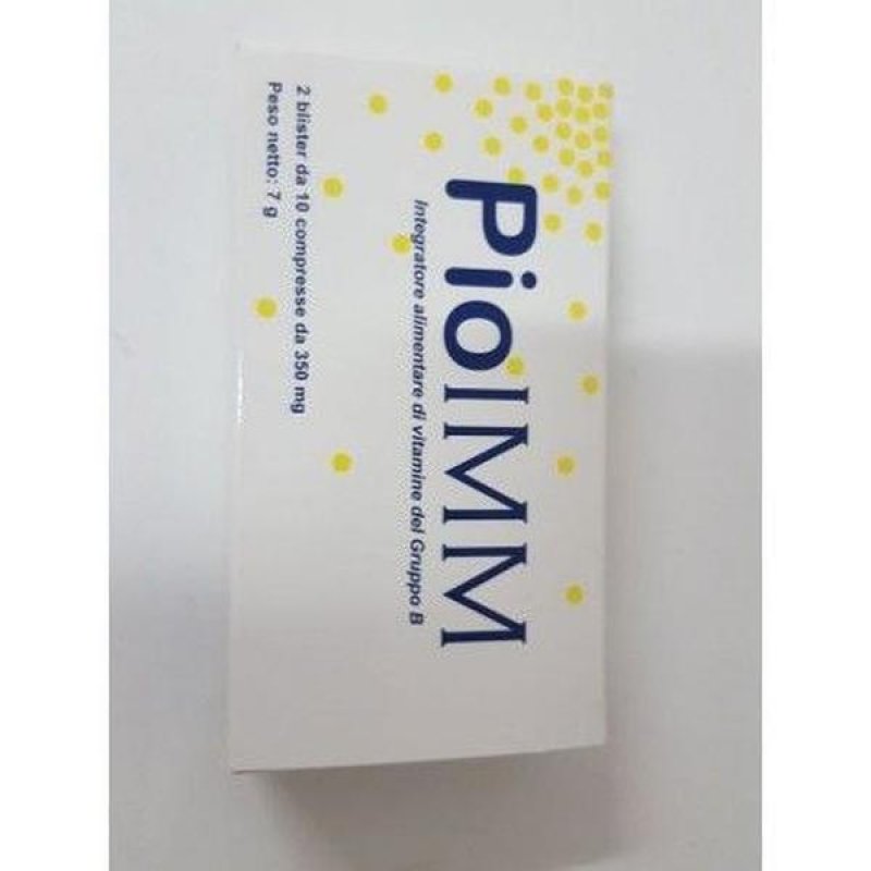 Pioimm 20 Compresse Integratore per le Difese Immunitarie Pioimm 20 Compresse Integratore per le Difese Immunitarie