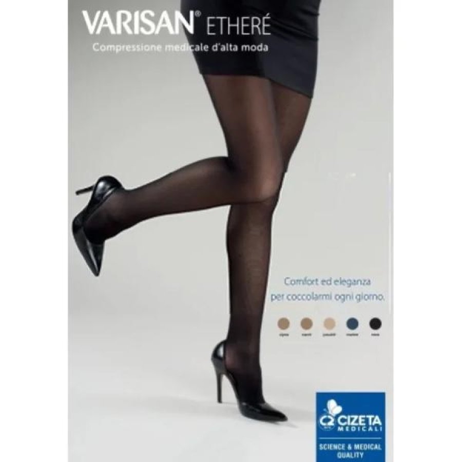 Varisan Etherea 1520 collant ATU punta chiusa colore nero compressione forte tg 3 Varisan Etherea 1520 collant ATU punta chiusa colore nero compressione forte tg 3