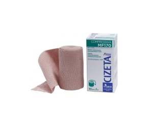 CZ Press Benda MF170 7m x 12cm - Benda Monoelastica Forte a Compressione Cizeta Medicali