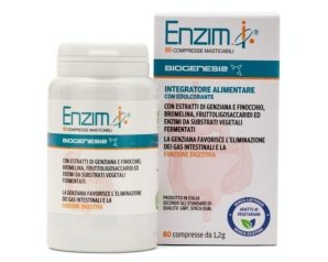 Topzym 30 compresse - integratore con enzimi digestivi per favorire la digestione