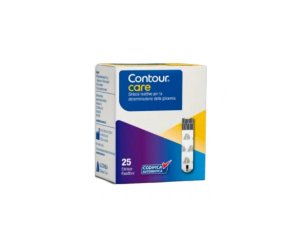 Contour Care 25 strisce reattive - strisce per la misurazione della glicemia nel sangue