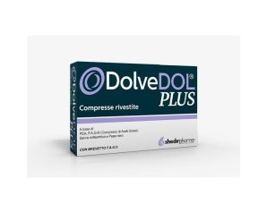 Dolvedol Plus 20 Compresse Rivestite Antidolorifico Analgesico per Dolore Acuto