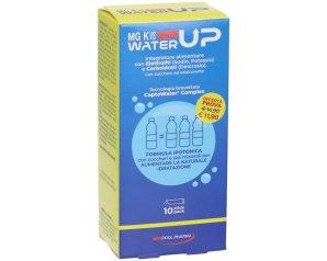 MG.K Vis Water Up Integratore Ipotonico con Elettroliti e Carboidrati per Aumentare L'Idratazione 10 Stick