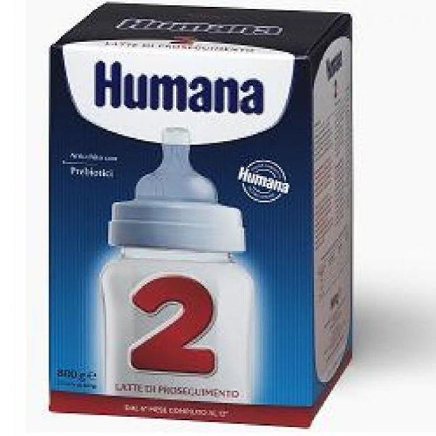 Humana 2 5HMO latte in polvere 800 g - latte di proseguimento con HMO Humana 2 5HMO latte in polvere 800 g - latte di proseguimento con HMO