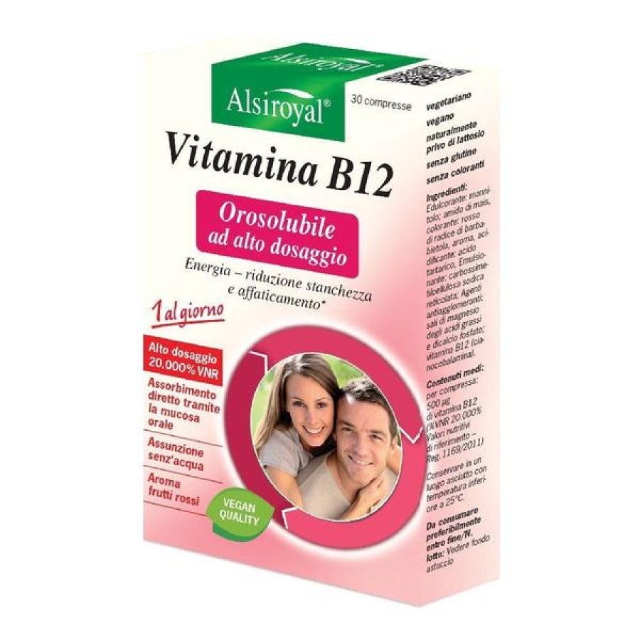 Caren B12 compresse orosolubili 30 compresse - integratore di vitamina B12 Caren B12 compresse orosolubili 30 compresse - integratore di vitamina B12