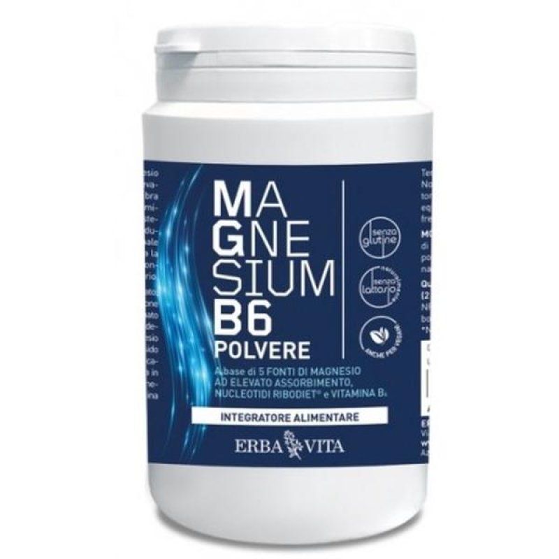 Supermagnesio B6 polvere 160 g - integratore di magnesio e vitamina B6 Supermagnesio B6 polvere 160 g - integratore di magnesio e vitamina B6