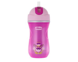 Chicco Tazza Active rosa 14m+ - tazza antigoccia per bambini dai 14 mesi