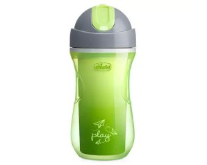 Chicco Shiny Cup Tazza Luminosa 14m+ colore Verde 266ml