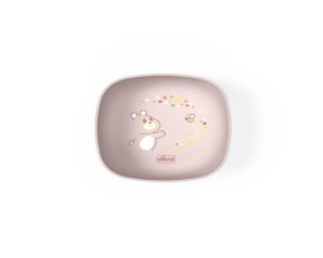 Ch ciotola con coperchio 6m+ rosa - ciotola con coperchio per pappe e svezzamento