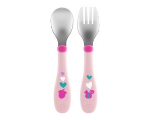 CH Posate Inox*Rosa 18m+