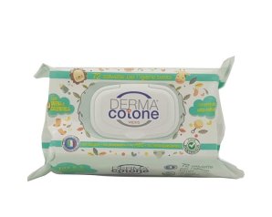 Dermacotone Salviettine Detergenti Baby al Talco 72 Pezzi