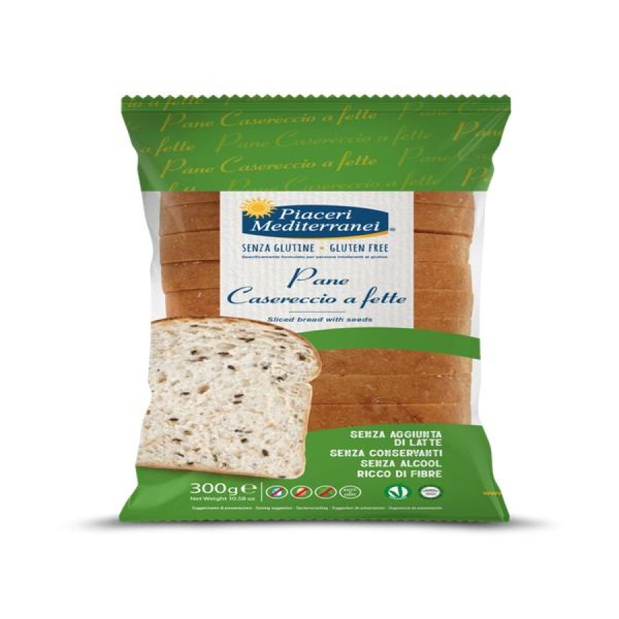 Piaceri Medit Pane Bianco a Fette senza Glutine – Pane Morbido Piaceri Mediterranei per Toast e Tartine 300 grammi Piaceri Medit Pane Bianco a Fette senza Glutine – Pane Morbido Piaceri Mediterranei per Toast e Tartine 300 grammi