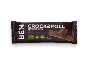 Bem Crock&Roll Dark 25 g - snack croccante al cioccolato fondente