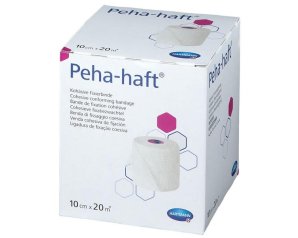 Peha Haft Benda Elastica Autoaderente Senza Lattice 10 cm x 20 m 1 Pezzo