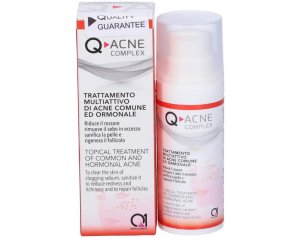 Q-ACNE Kit Trattamento Acne 2 Pezzi – Kit Completo Anti Imperfezioni per Pelle Grassa e Impura