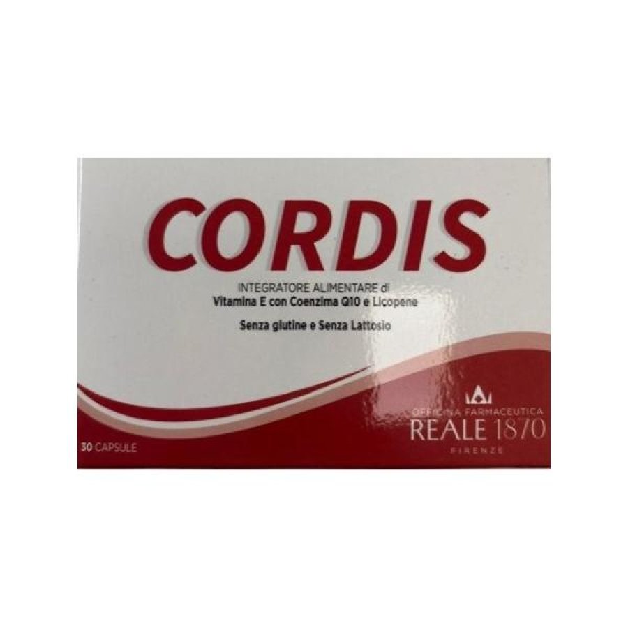 Cordis 30 capsule - integratore per benessere cardiovascolare Cordis 30 capsule - integratore per benessere cardiovascolare