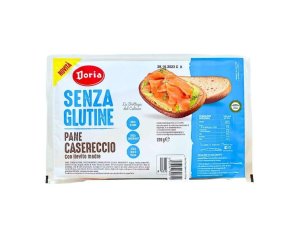 Doria Pane Casereccio  220  G pane secco, risette e crackers ideali per spuntini e accompagnare i pasti