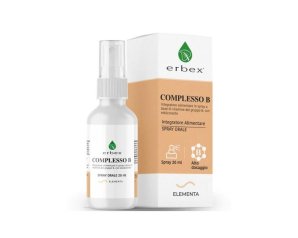 Erbex Complesso B Spy 20 ml – Integratore Naturale in Gocce a Base di Estratti Vegetali per Benessere Generale