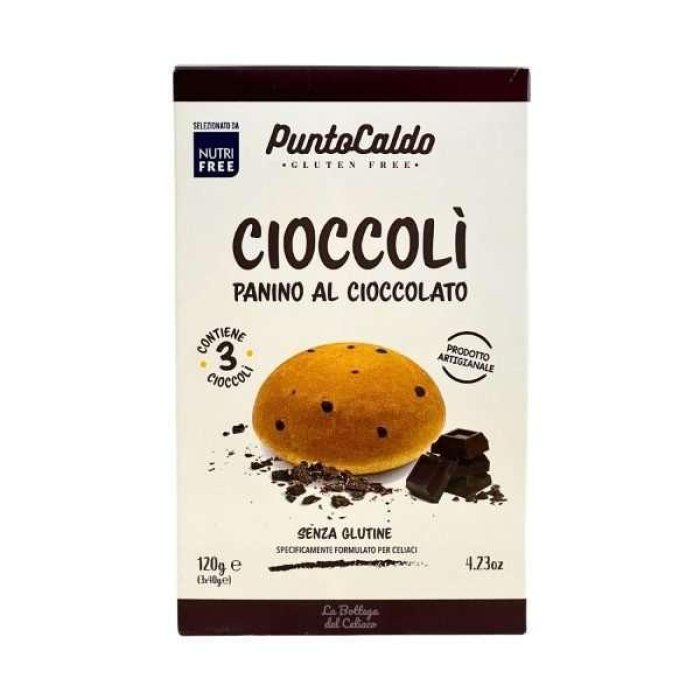 Punto Caldo Cioccol&igrave; senza glutine 40 grammi 1 pezzo