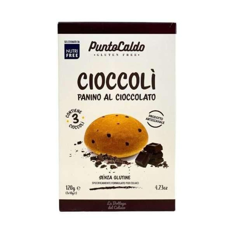 Punto Caldo Cioccol&igrave; senza glutine 40 grammi 1 pezzo