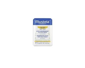 Mustela Stick Nutriente Cold Cream Viso e Labbra 9,2 g per Pelle Secca e Sensibile di Neonati e Bambini