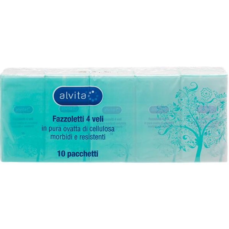 Alvita fazzoletti Natale 4 veli - fazzoletti di carta natalizi quattro veli Alvita fazzoletti Natale 4 veli - fazzoletti di carta natalizi quattro veli