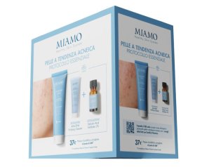Miamo Protocollo Essenziale Pelle Acneica Acnever Cream 50 ml + AHA/BHA Purifying Cleanser 50 ml + Salicylic Acid Exfoliator 10 ml