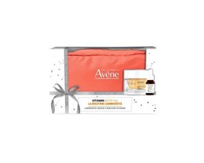 Avène Cofanetto Natale Vitamina C the Perfect Gift and Trattamento Antiossidante Illuminante Viso Pelle Sensibile