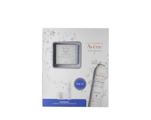 Avène Cofanetto Natale Trattamento Idratante Viso per Pelle Sensibile con Acqua Termale Naturale