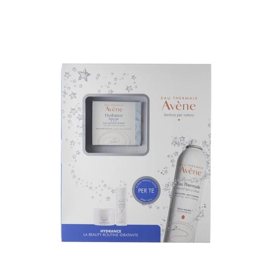 Avène Cofanetto Natale Trattamento Idratante Viso per Pelle Sensibile con Acqua Termale Naturale Avène Cofanetto Natale Trattamento Idratante Viso per Pelle Sensibile con Acqua Termale Naturale